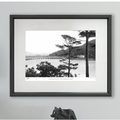 Penmaenpool, The Bridge 1888 by Francis Frith - Single Picture Frame Print