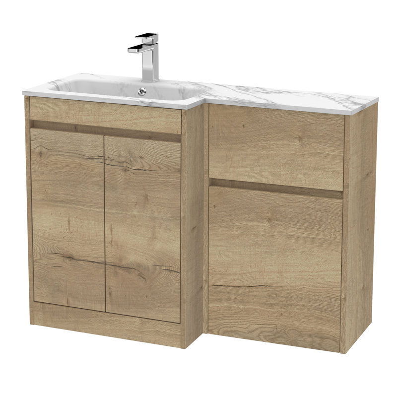 Havana 1110 mm Bathroom Vanity, Autumn Oak