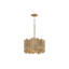 Roca 20" Three-Light Hand-Painted Modern Chandelier by Lisa McDennon