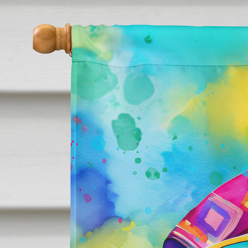 Drapeau de la maison Hippie Dawg, Golden retriever