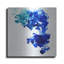 Ivy Bronx «Saphire Tear» par Luxe Portfolio, art mural en métal-2103454680