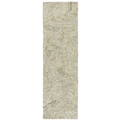 Jardin Hand Tufted Wool;Cotton Solid Color Indoor Rug