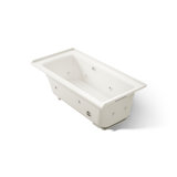 Archer® Alcove Whirlpool with Bask Heated Surface, Tile Flange and Left-Hand Drain