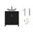 30" Free-Standing Modern Single Bathroom Vanity With Sink-27348159