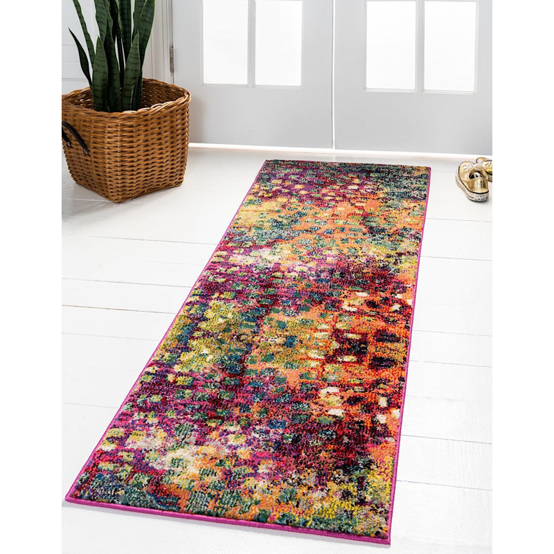 Meadow Abstract Indoor Rug, Runner 2' x 6'