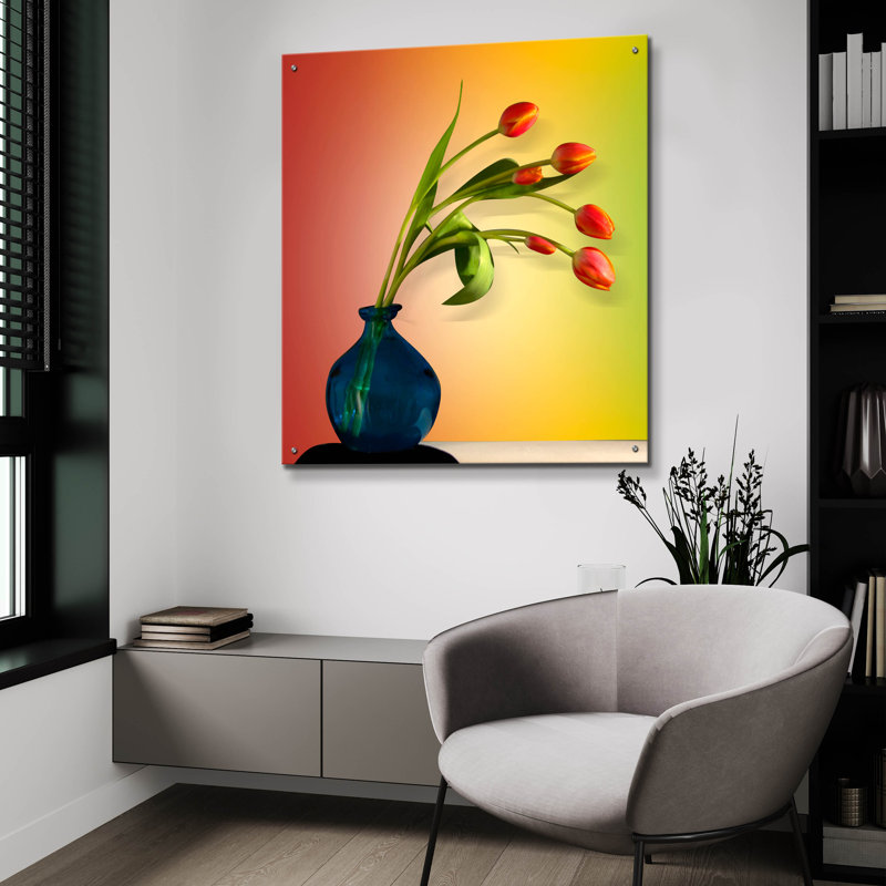 «Modern Bouquet 2» par Mark Ashkenazi, H 36 po x l 36 po x P 0,2 po