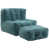 Velours vert est en rupture de stock