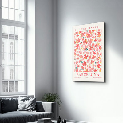 Elegant Tempered Glass Painting, 27.6 x 43.3 Inches | 100% Tempered Glass, Thickness: 0.16 Inches | UV Printed Artwork, Perfect for Home Decor & Modern Interiors, Stunning Visuals for Any Room