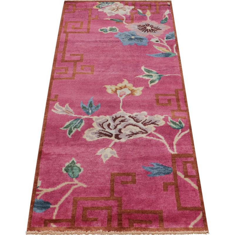 One-of-a-Kind 2'2x5'2 Hand Knotted Area Rug
