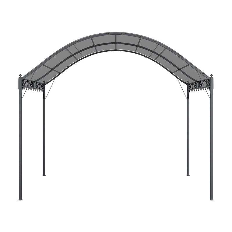 Rumill Metal Pergola, 260cm H x 300cm W x 300cm D