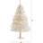  Artificial White Christmas Tree with Bendable Branches and LED Lights