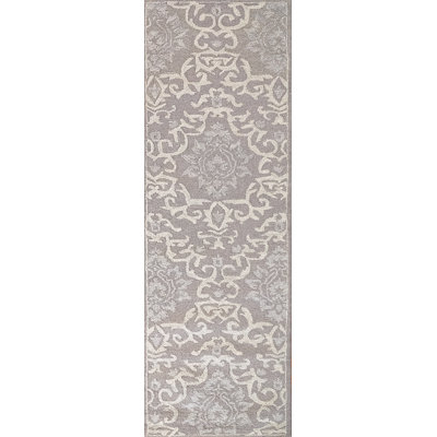 Galen Wool Damask Indoor Rug