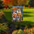 Automne bleu/gris/orange