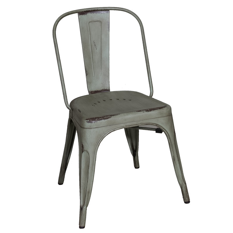 Edmund 17'' H Side Chair, Green