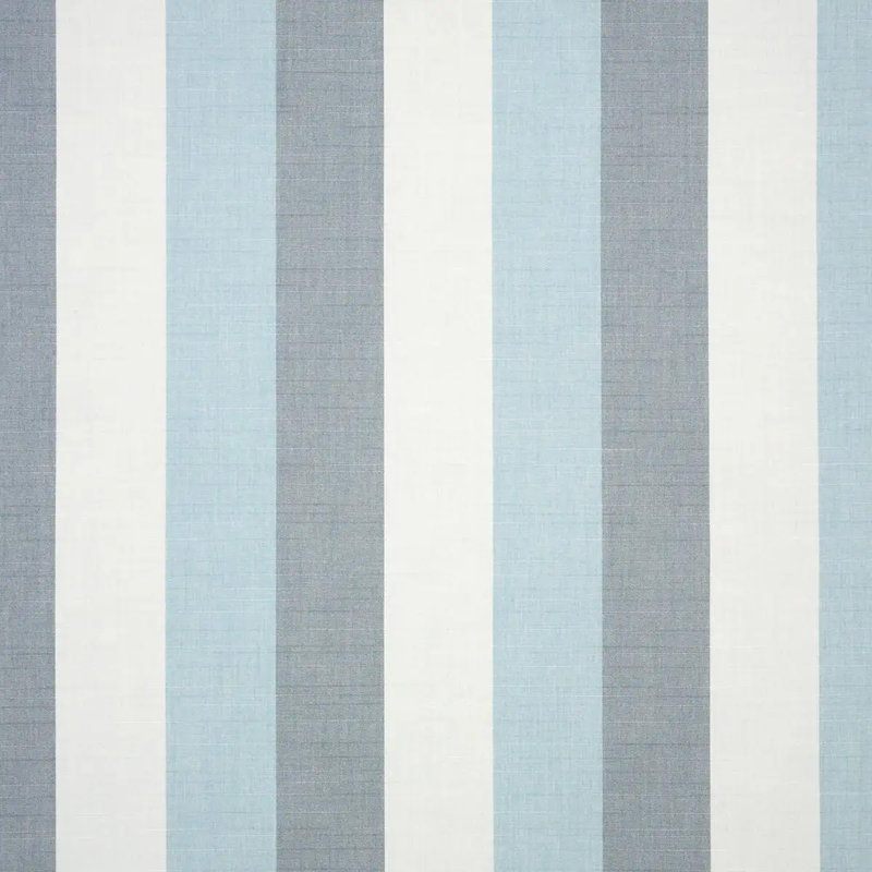 Coussin de siège / dossier d'extérieur Sunbrella, Sunbrella® à rayures bleues, L 25 po x P 25 po