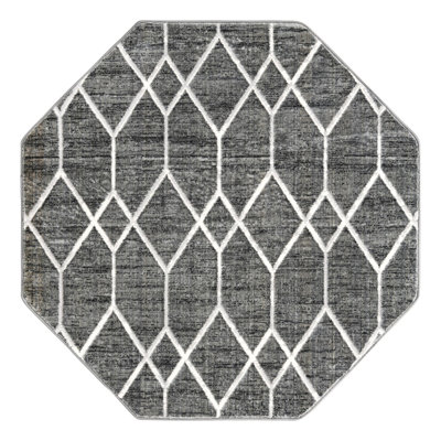 Tapis gris foncé / gris Patrie