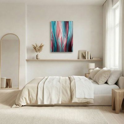 «Pink and Teal»
