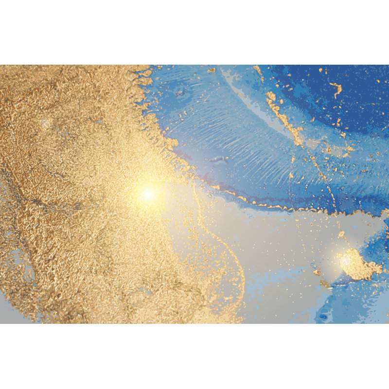 Marble Pattern - Wrapped Canvas Print, 20cm H x 30cm W x 3.8cm D