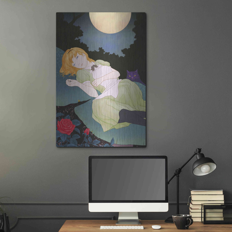 " Moonlight " by Sai Tamiya, 36" H x 24" W