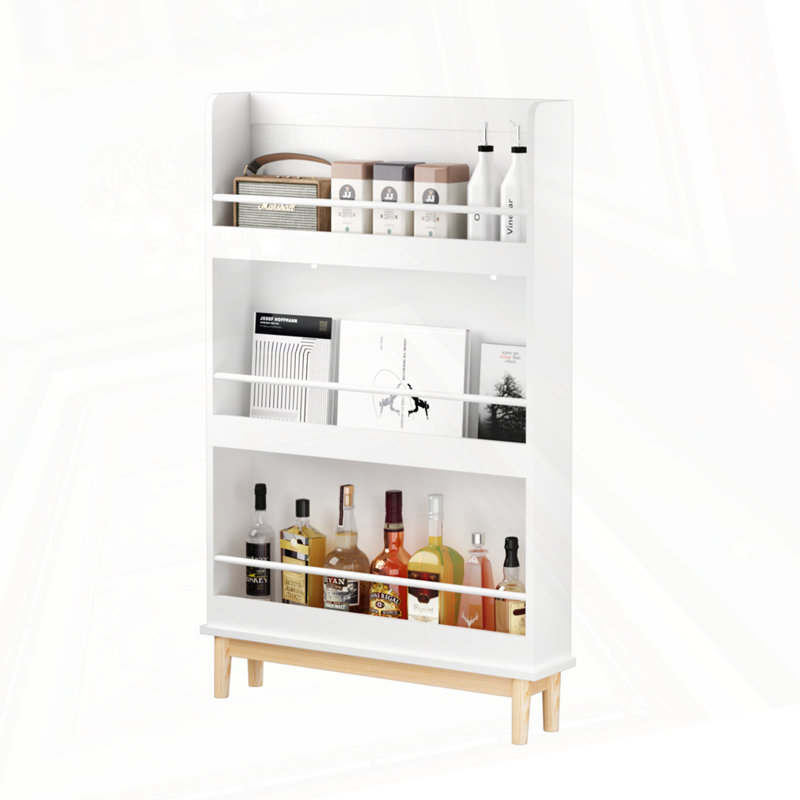 Bookshelf With 3 Front-Facing Display Shelves