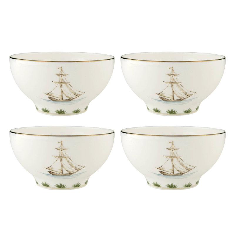 Lenox British Colonial Tradewind Rice Bowls, Set of 4