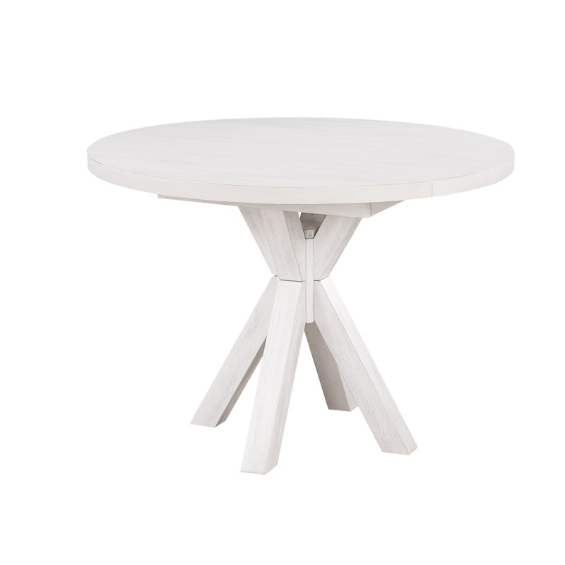 Noam Solid Wood Extendable Drop Leaf Dining Table