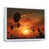 White Floater Framed