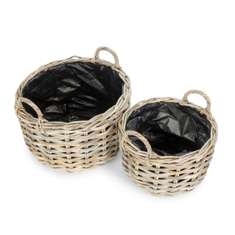 Maida Wood Pot Planter