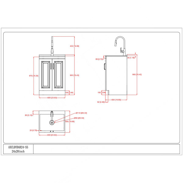 Dimensions du produit
