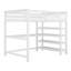Lit mezzanine avec tablettes de rangement et bureau sous le lit-1374452321-1374452322