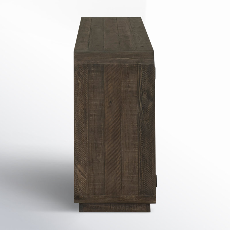 Monterey 63'' W Solid Wood Sideboard, Dark Brown