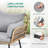 Arieanna 51.02'' Wide Loveseat with Cushions-2029257895