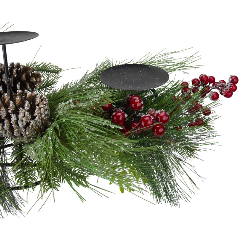 Porte-bougie de Noël 32 po
