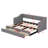 Upholstered Daybed With Two Drawers-1646944611