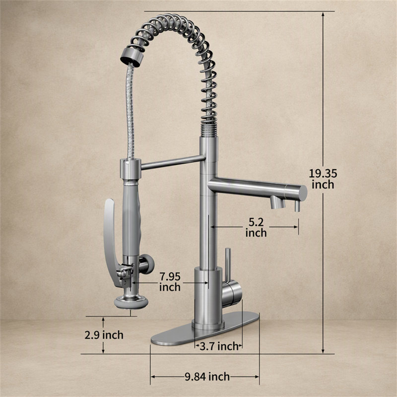 ROBOHIGH Kitchen Faucet Side Spray