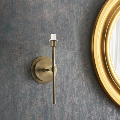 Eyal Steel Candle Wall Light