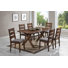 Earley 6 - Person Solid Wood Solid Wood Top Trestle Dining Set