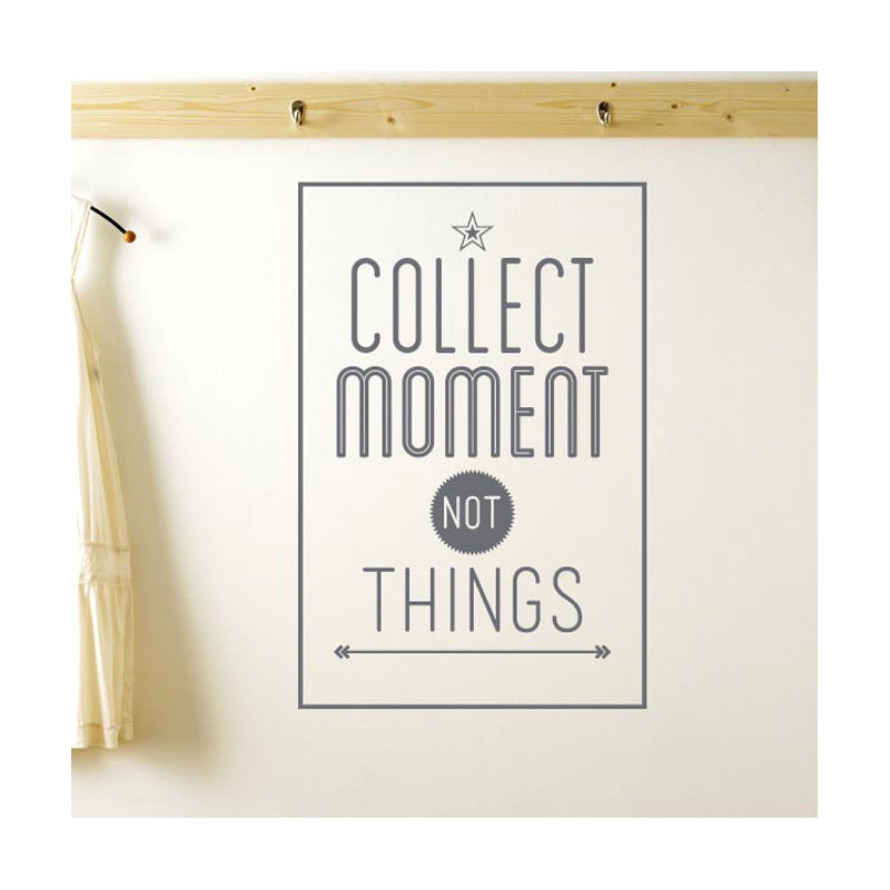 Wall Decal, Grey, Large