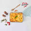 Karaca Love of Kitchen Stainless Steel Induction Lasagne Dish, 30cm x 21cm, Silver