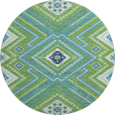 Premium Machine Washable Colmenero AMF1010 Tribal Rug