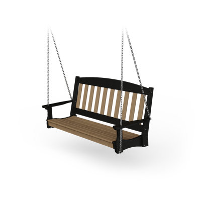 Balançoire porche de jardin poly