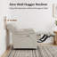 Fauteuil inclinable électrique Zero Wall-Hugger avec appui-tête réglable, pour petits espaces et véhicule récréatif, tissu-693557792