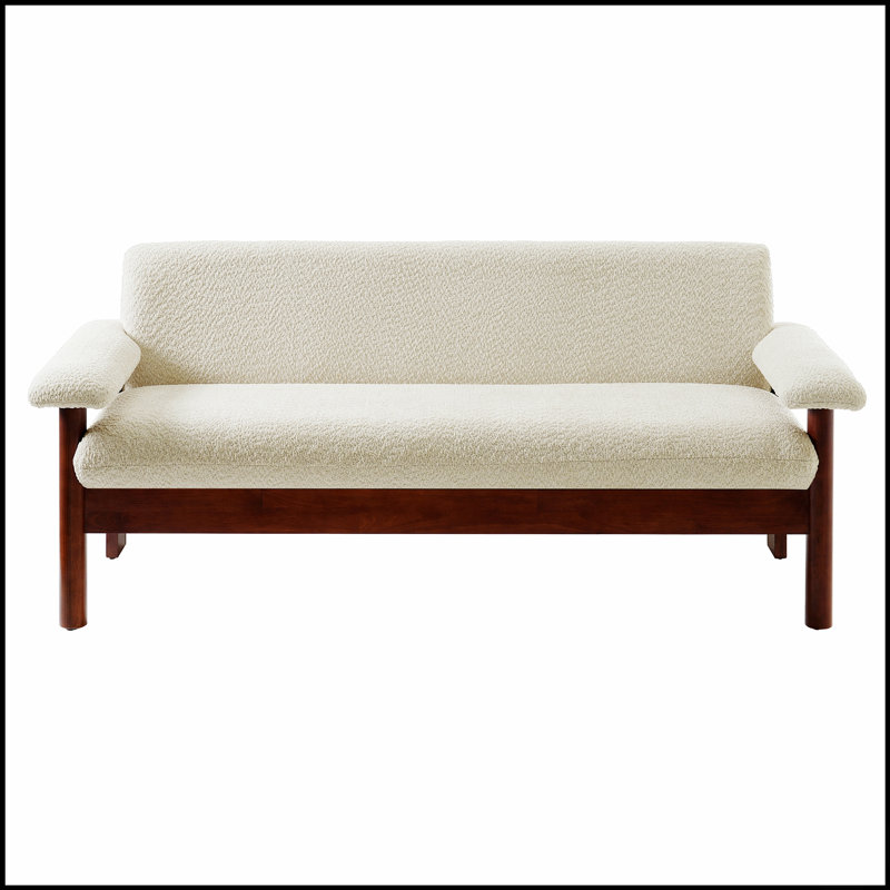 Canapé 2 places Modern, Chenille beige