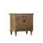 Table de chevet 2 tiroirs Rahul