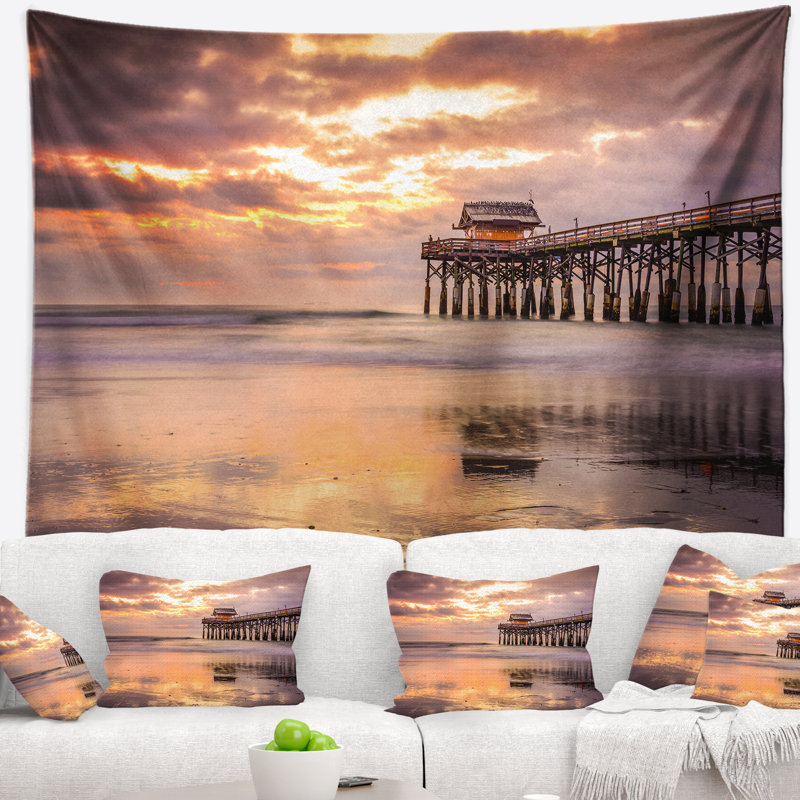 Tapisserie Cocoa Beach, Floride, H 32 po x l 39 po