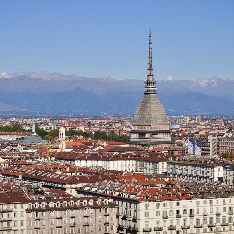 La Mole Antonelliana In Turin by ZLLRBRT - Wrapped Canvas Print, 91cm H x 91cm W