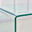 Table de bout en verre Ifedayo