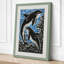 Leaping Whales Coastal - Wrapped Canvas-644992922-644992997