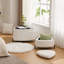 Ensemble de repose-pieds avec rangement 29,9 po de largeur 2 pièces-2061887840