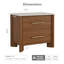 Table de chevet 23,6 po avec 2 tiroirs Auris-1504060488